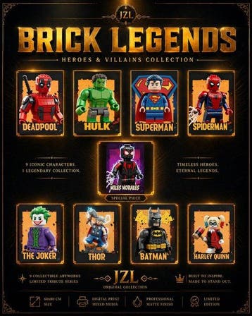 JZL - [BRICK LEGENDS] Thor – God of Thunder Strike - [XL, Nieuw