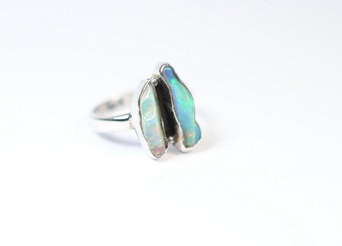 Ethiopisch opaal / Welo-opaal Ring / nieuw- 3.62 g - (1), Collections, Minéraux & Fossiles