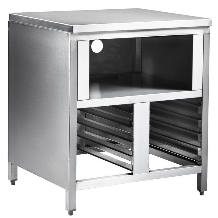 Onderstel | RVS | Uitsparing Alto-Shaam 500-1D Warmhoudlade, Zakelijke goederen, Horeca | Keukenapparatuur, Nieuw in verpakking