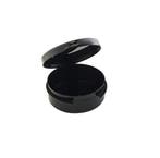 Plastic bakjes met deksel 5ml  Zwart     100 stuks, Verzenden, Nieuw