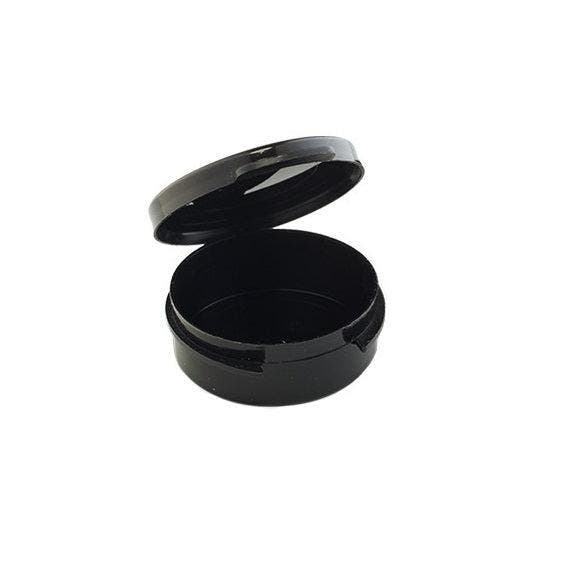 Plastic bakjes met deksel 5ml  Zwart     100 stuks, Sports & Fitness, Sports & Fitness Autre, Envoi