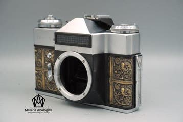 KMZ Krasnogorsk Zenit E - new leatherette Steampunk style, Nieuw