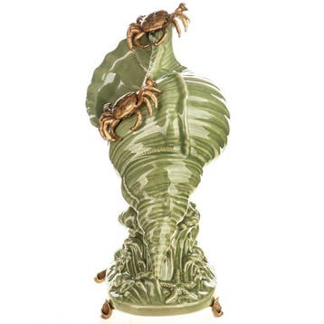 Beeldje - Shell - Brons, Porselein, Antiek en Kunst