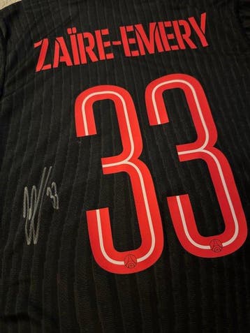 Paris Saint-Germain - Zaire-Emery - Maillot de foot, Nieuw
