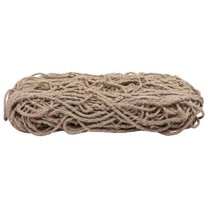 vidaXL Jute plant ondersteuningsnet Naturel 2 x 25 m 100%, Tuin en Terras, Hand-tuingereedschap, Nieuw, Verzenden