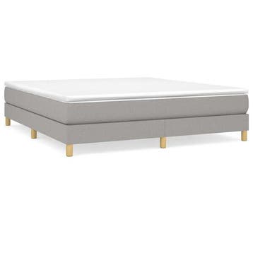 Cadre de lit 180x200 Gris - Moderne a prix retour -35%, Verzenden, 200 cm, 180 cm