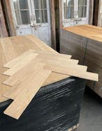 Eiken vloer visgraat parket legklaar GOEDKOOPSTE VAN BE!, Doe-het-zelf en Bouw, Nieuw
