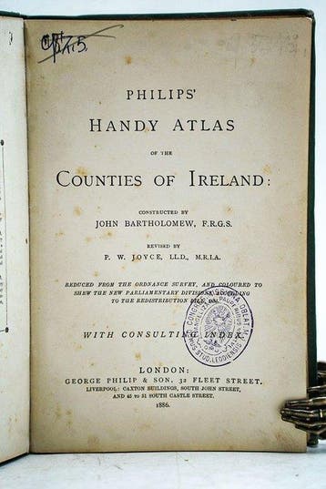 John Bartholomew / P. W. Joyce - Philips handy atlas of the, Boeken, Nieuw