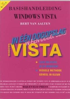Windows Vista in een oogopslag 9789055481774 B. van Aalten, Verzenden, B. van Aalten