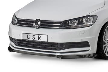 Voorspoiler | Cupspoilerlip voor VW Touran II (Type 5T) CSL5, Verzenden, Nieuw