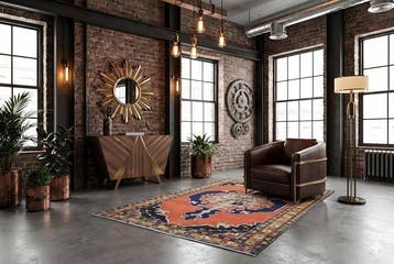 Karabach - Vloerkleed - 235 cm - 135 cm -  handgemaakt, Nieuw