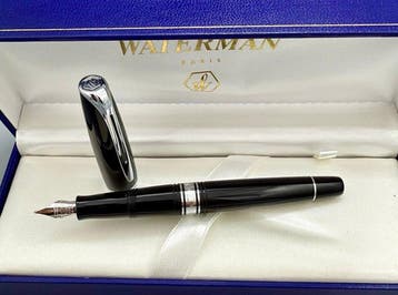 Waterman - Charleston Black - Stylo à plume