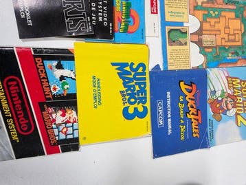 Nintendo - Snes - Booklet lot snes, nes & Gameboy -