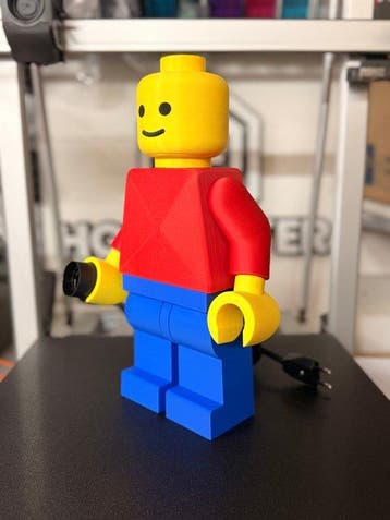LEGO - Lamp - LEGO-minifiguurlamp - Plastic, Nieuw