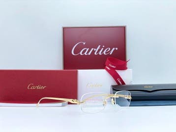 Cartier - Panthere Gold Planted 18k - Lunettes, Handtassen en Accessoires, Nieuw