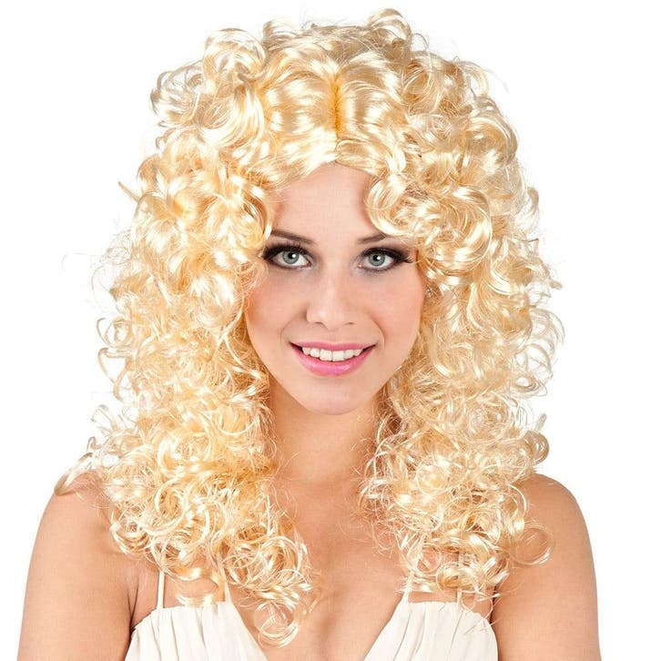 Blonde Pruik Norah, Hobby en Vrije tijd, Feestartikelen, Nieuw, Verzenden