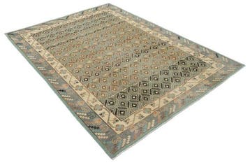 Tapis de designer tissé à la main avec motif Khotan – Neuf -, Nieuw
