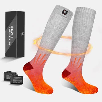 Sun Will Verwarmde Sokken | Tweede kansje | OP = OP, Kleding | Heren, Wintersportkleding, Maat 52/54 (L), Overige typen, Verzenden