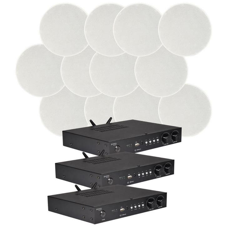 Adastra Smart Pack Multiroom 3 Wifi-versterkers 6 Zones 12, TV, Hi-fi & Vidéo, Enceintes