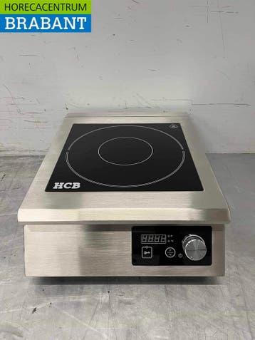 Plaque de cuisson à induction HCB en acier inoxydable, 5 kW,, Verzenden