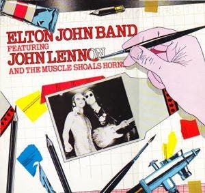 Elton John Band Featuring John Lennon And The Muscle Shoals, Cd's en Dvd's, Vinyl | Pop, Gebruikt, Verzenden