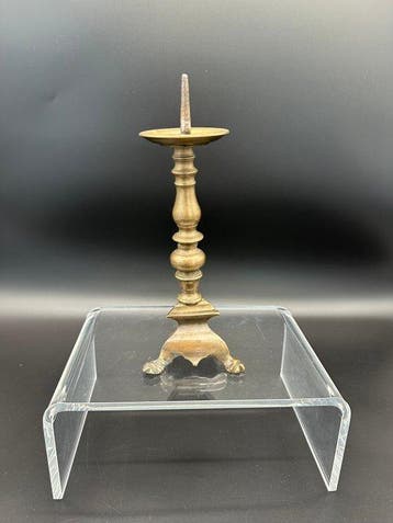 Candélabre - Laiton - candélabre ancien - 30 cm, Antiquités & Art
