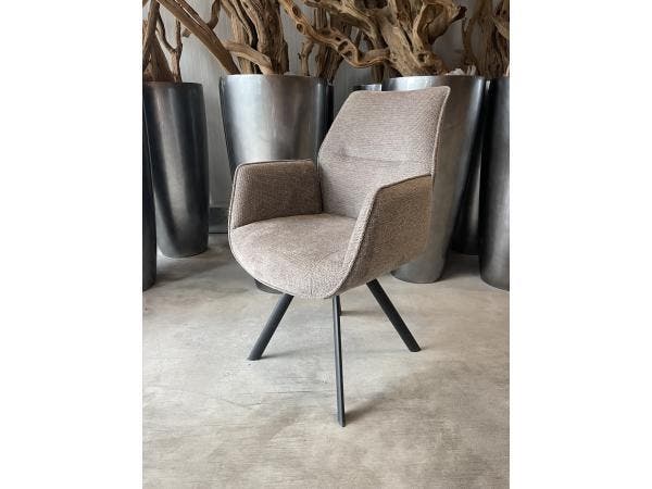 Veiling - Eetkamerstoel Vigo (set van 4) microvezel stof- li, Huis en Inrichting, Stoelen, Nieuw