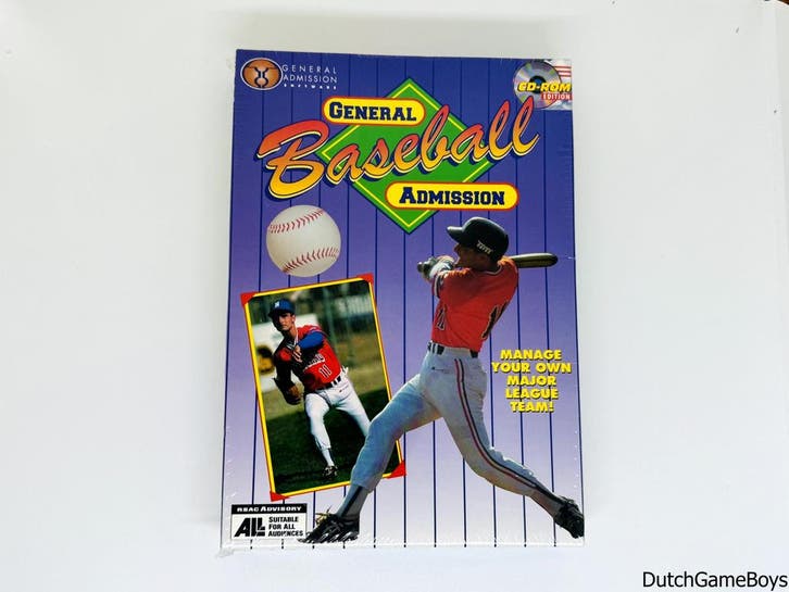 PC Big Box - General Baseball Admission - New & Sealed, Games en Spelcomputers, Games | Pc, Gebruikt, Verzenden
