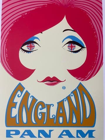 Aaron Fine - England, Pan Am 1960’s (Mod Girl)