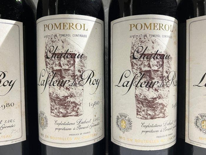 1980 Chateau Lafleur du Roy - Pomerol - 6 Flessen (0.75, Collections, Vins