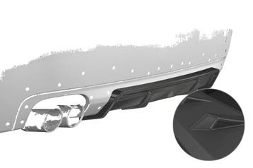 Achterskirt voor BMW 5 Reeks F11 HA436-L, Verzenden