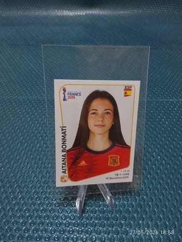 Panini France 2019 FIFA Womens World Cup Aitana Bonmatí, Nieuw