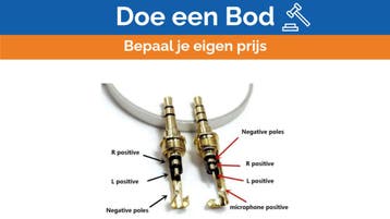 Bieden: RS PRO NYS231BG 3.5mm Stereo Jack Plug, Watersport en Boten, Ophalen of Verzenden, Nieuw