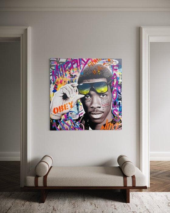 AIIROH - Eddy Murphy, Antiquités & Art, Art | Objets design