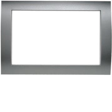 Hager Berker Cover Frame MT 701 Plus KNX Stainless Steel, Verzenden