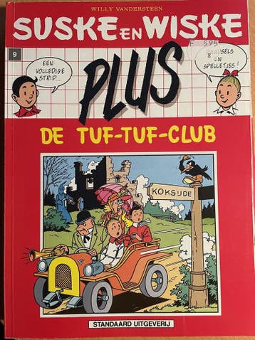 Suske en Wiske Plus no 9 - Tuftufclub en raadsels en, Verzenden, Gelezen, Willy Vandersteen