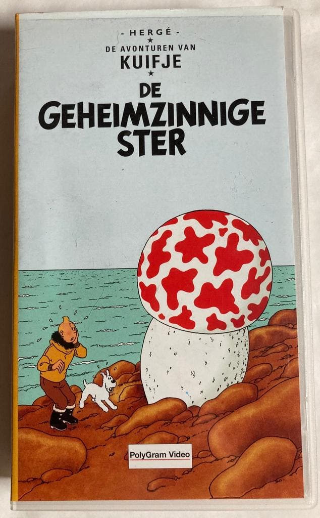 DE AVONTUREN VAN KUIFJE DE GEHEIMZINNIGE STER (VHS), CD & DVD, VHS | Film