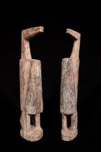 Figuur - Aklama Couple of Birds - 29 & 29 cm - Ghana