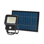 LED Bouwlamp op Solar Bewegingssensor 20 watt Daglicht wit, Verzenden, Nieuw, Modern