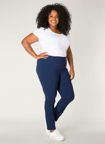 Broek Ivy Bella slim fit maat 50, Kleding | Dames, Verzenden, Nieuw