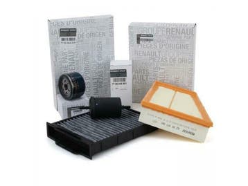 ORIGINAL Renault inspectiekit filterpakket filterset Megane, Ophalen of Verzenden
