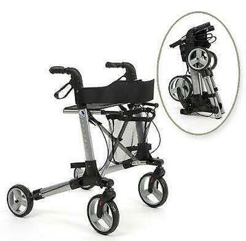 Opvouwbare Rollator Vermeiren Quadri Light Lichtgewicht, Diversen, Rollators, Ophalen of Verzenden, Opvouwbaar, Nieuw