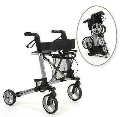 Opvouwbare Rollator Vermeiren Quadri Light Lichtgewicht, Diversen, Rollators, Nieuw, Lichtgewicht, Opvouwbaar, Ophalen of Verzenden