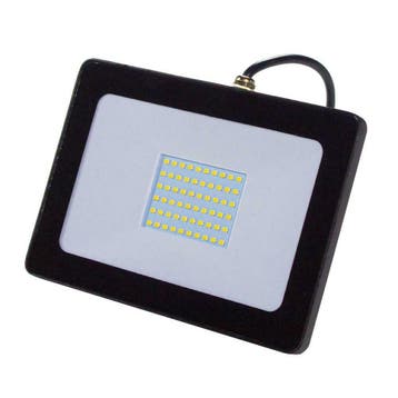 LED Bouwlamp - Floodlight 50 Watt - Netstroom, Verzenden, Nieuw, 50 tot 200 watt, Lamp met armatuur