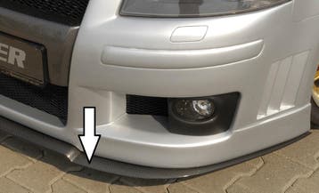 Rieger spoilerzwaard | geschikt voor Audi A3 8P 2003-2005 3D, Verzenden