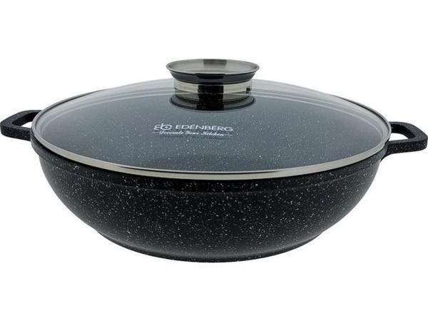 Veiling - Wokpan Keramisch - Ø 32 cm - 5.5l - 3-laags anti-, Huis en Inrichting, Keuken | Potten en Pannen, Nieuw