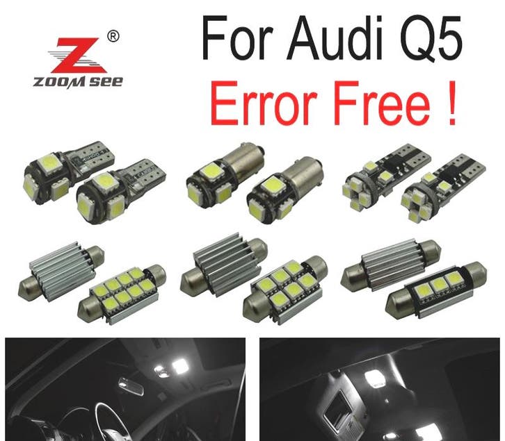 Kit 30 Ampoules Led Intérieur Pour Audi Q5 2009- 2017, Autos : Pièces & Accessoires, Éclairage, Envoi