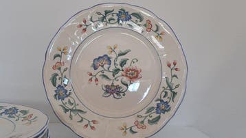 Villeroy & Boch - Bord (6) - Delia - Vitro-Porzellan -
