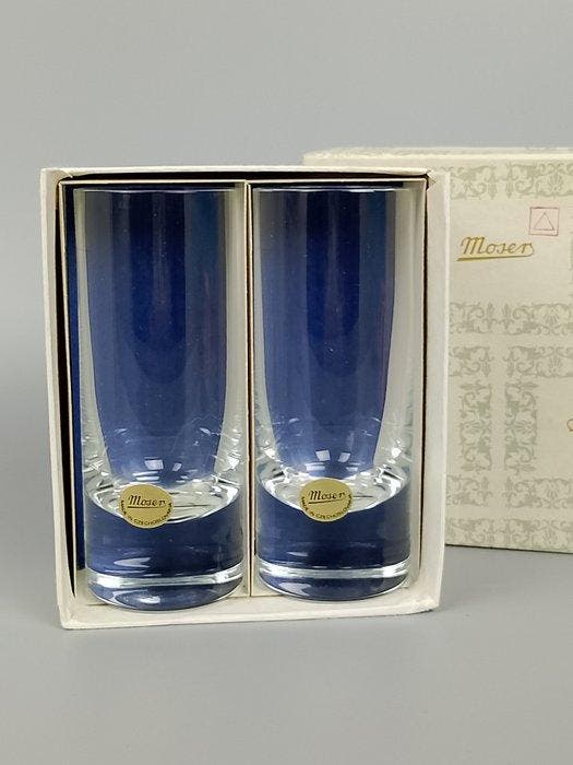 Moser & Söhne - Service de boisson (2) - Set de whisky -, Antiquités & Art, Curiosités & Brocante