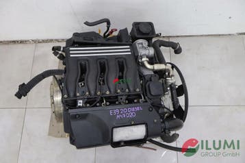 Compleet motor 2.0D 136PK M47D20 BMW 5 E39, Verzenden